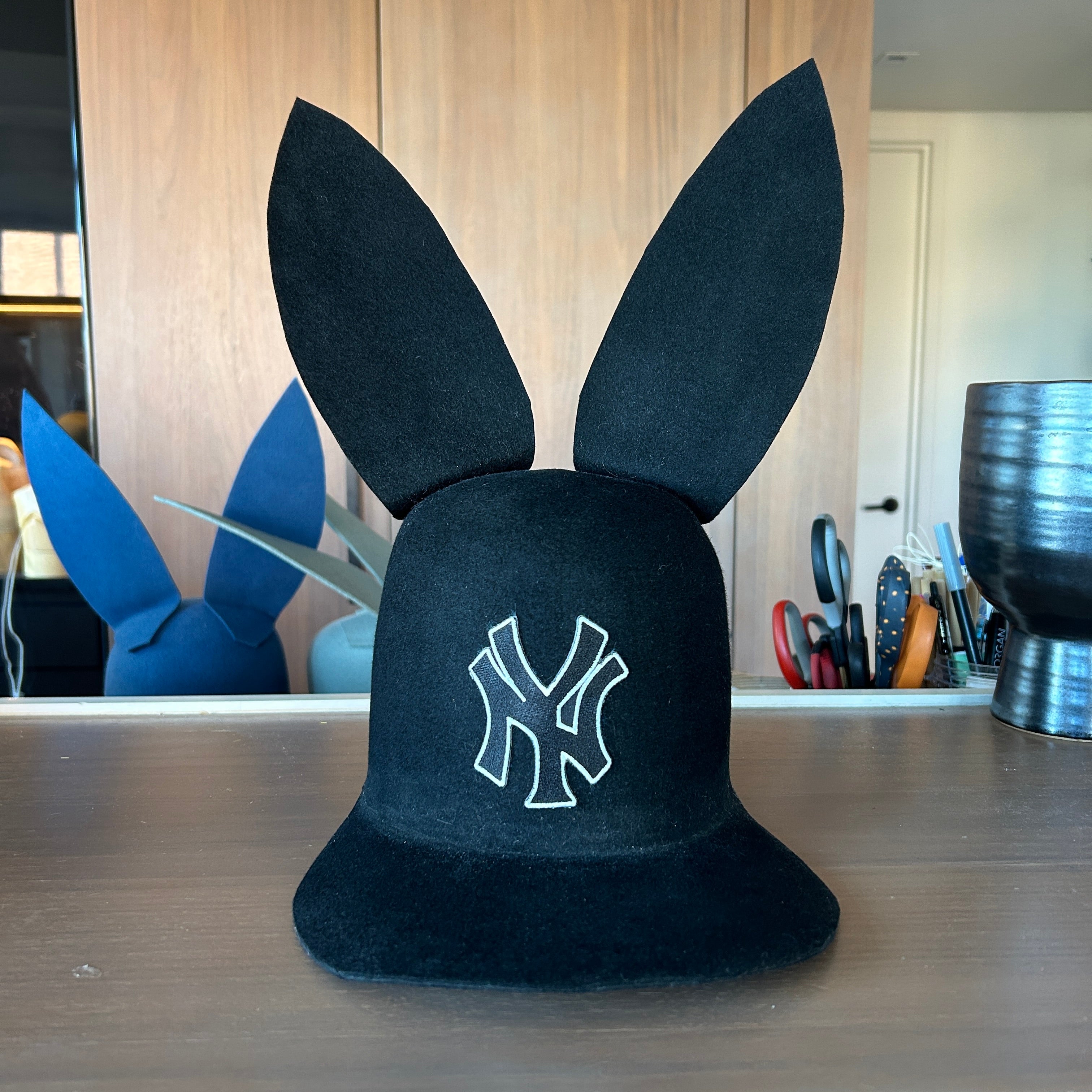 The 212 Bunny Lid - Black – Khia Tullae