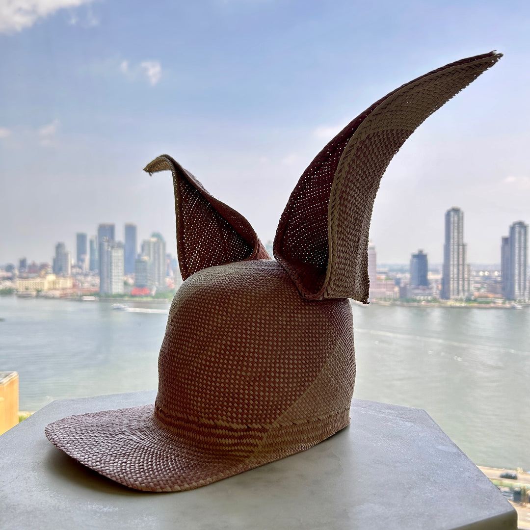 The Straw Bunny Lid