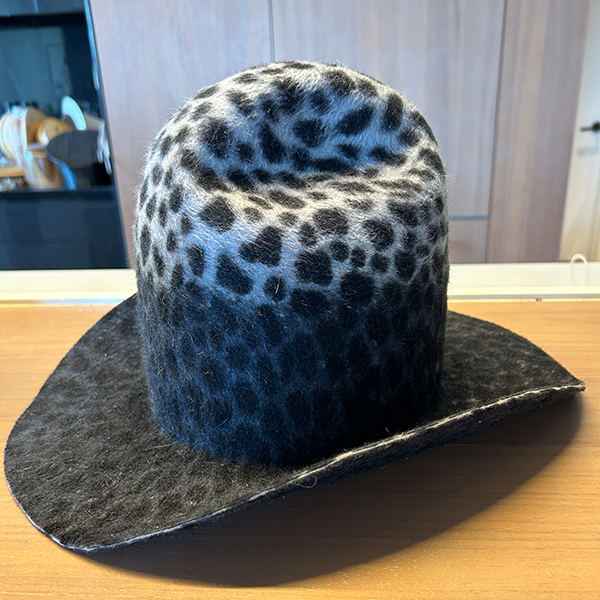 Khia Tullae Ombré Leopard Print Urban Rodeo Cowboy Hat