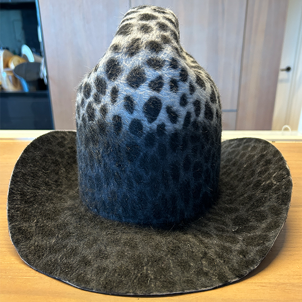 Khia Tullae Ombré Leopard Print Urban Rodeo Cowboy Hat